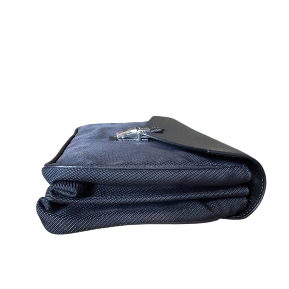 Dunhill Black Clutch with Wristlet NWOT - Picture 7 of 12